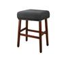 Elastic Square Bar Stool Cover Solid Anti Dirt Seat Protector For Dining Chairs Home Hotel Use