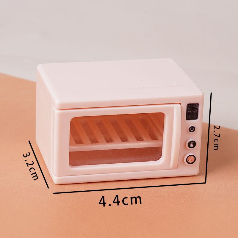 1/12 Dollhouse Miniature Kitchen Appliances Model Air Fryer Beverage Machine Oven Rice Cooker Ornament Decor