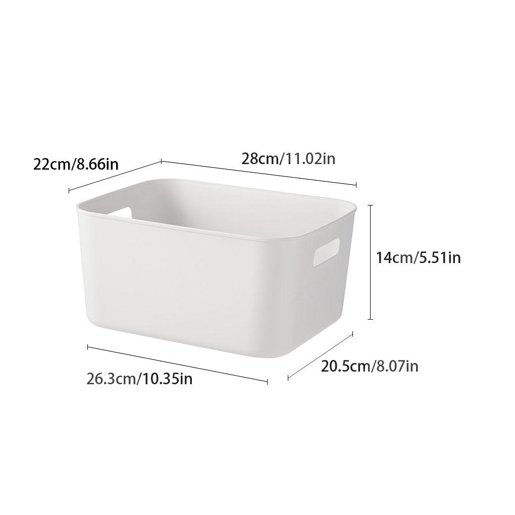 Convenient Plastic Storage Box For Kitchen Sundries Easy To Clean And Store