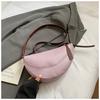 Small Bag Women's New Fashion Versatile Messenger Bag High-end Saddle Bag Dumpling Bag