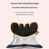 Ergonomic Heated Lumbar Support Cushion