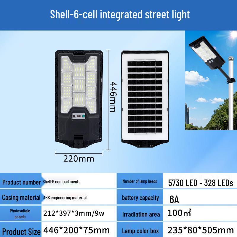 Sapphire Telescopic Solar Street Light with Radar Sensor for Outdoor Courtyard Lighting