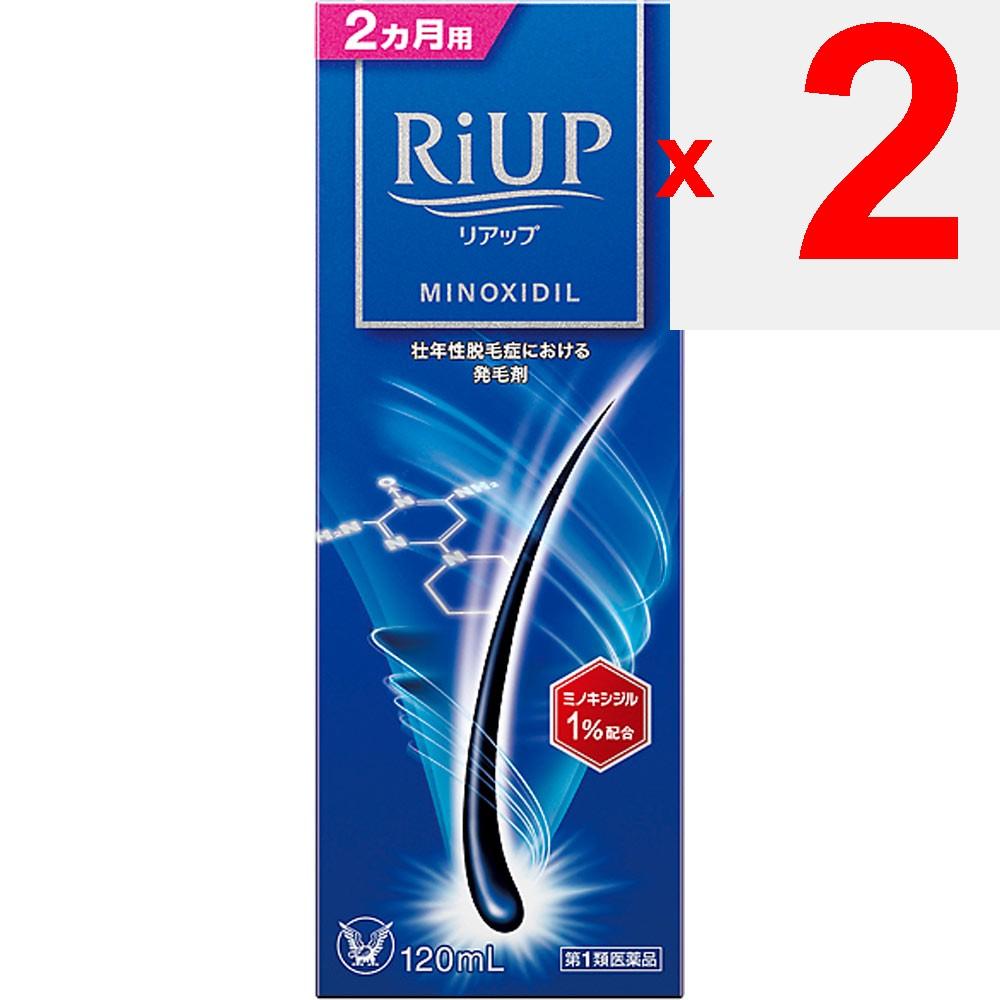 Taisho RiUP 120ml General use Efficacy: Hair growth, hair thickening, and prevention of hair loss progression in androgenetic alopecia.