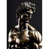Stone Gold Statue Muscular Greek God Statue Prints Poster Canvas Painting Modern Wall Art Picture Living Room Bedroom Home Decor