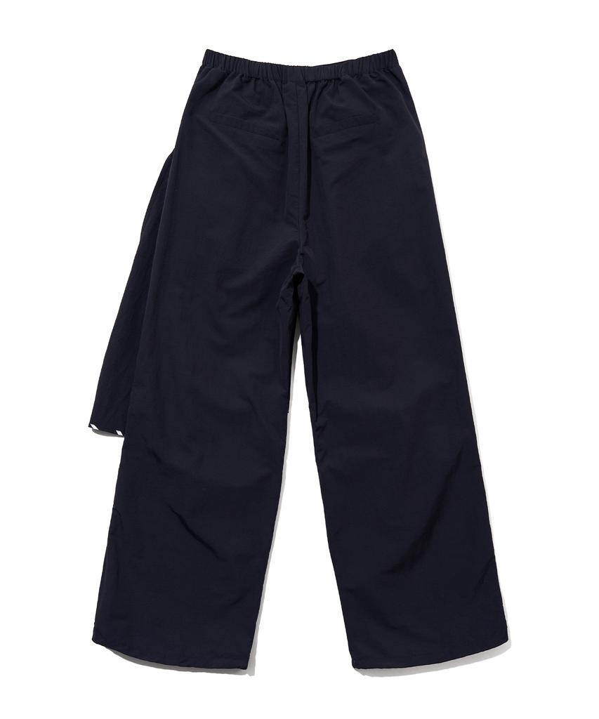 YOUHEE Parachute Layered Pants_Black