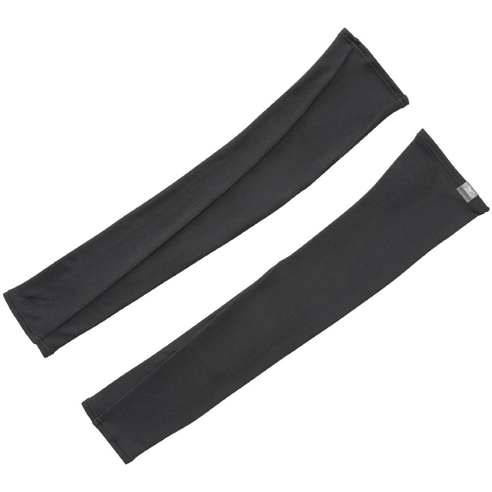 

носимый Ice Touch UV рукав прохладный к УФ-тепловой волне один размер подходит всем [Mizuno] Солнцезащитный крем, накидка, прикосновение, защита, защита, C2JYC301, чёрный