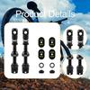 2 Pieces Aluminum Alloy Tubeless Presta Valve Stem with Core Remover Tool for Most Rims