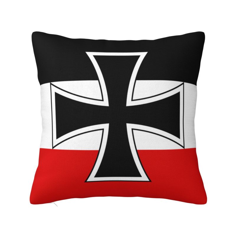 German Empire Eagle 1871 With Flag Colors Modern Throw Pillow Covers Decoracion Salon Case Emblem National Flag Sofa Cushion