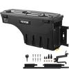 Ladeflächen-Aufbewahrungsbox, abschließbarer Deckel, wasserdichte ABS-Radkasten-Werkzeugkiste 6,6 Gal/20 L, Kompatibel mit Chevrolet Silverado 1500 GMC Sierra 1500