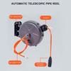 Automatic Retractable Air Hose Reel with 10M Air Hose Slow Retraction for Outdoor Car Washing Workshop Garage Garden