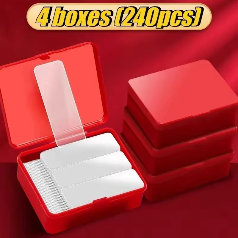 Reusable Double Sided Adhesive Tape Strong Adhesion Wall Sticker Sticky Balloon Traceless Poster Clear Nano Home Improvement