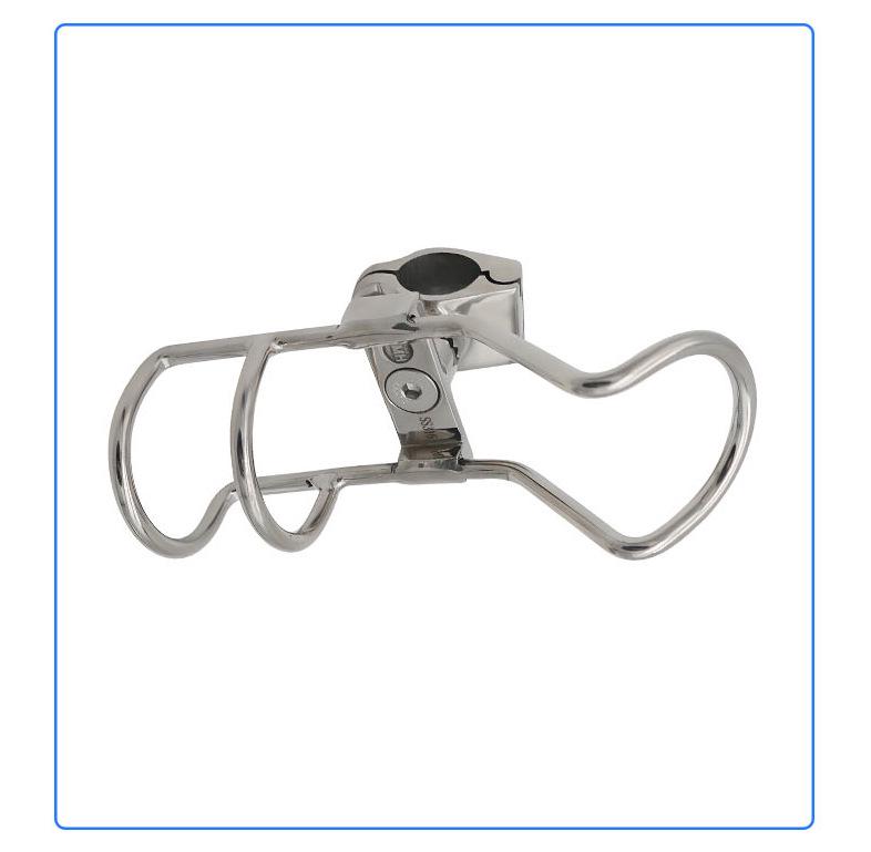 Marine 316 Stainless Steel Fishing Rod Holder - Yacht Hardware Fixed Base