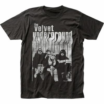 Velvet Underground Band met Nico T-shirt Heren Gelicentieerd Rock N Roll T-shirt Zwart Unisex T-shirt
