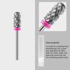 Nail Drill Bits,Steel Manicure Drill Bits Electric Pedicures Manicure Grinding Head for Nail Polishing,Nails Art Tools
