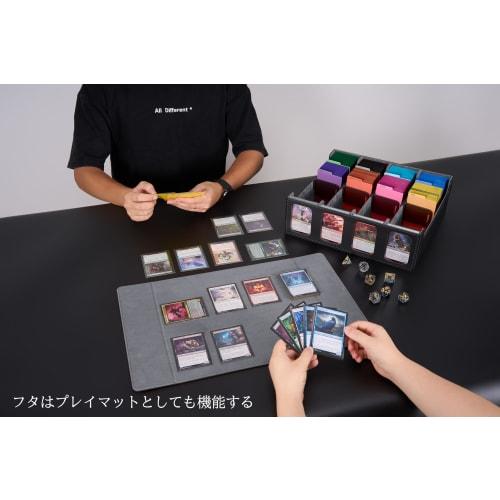 Deck Case, Trading Card Case, Storage Box, Holds 3000+ Cards, with Window, Display Slots, Dividers, and Card Stoppers, Compatible with Yu-Gi-Oh!, MTG,