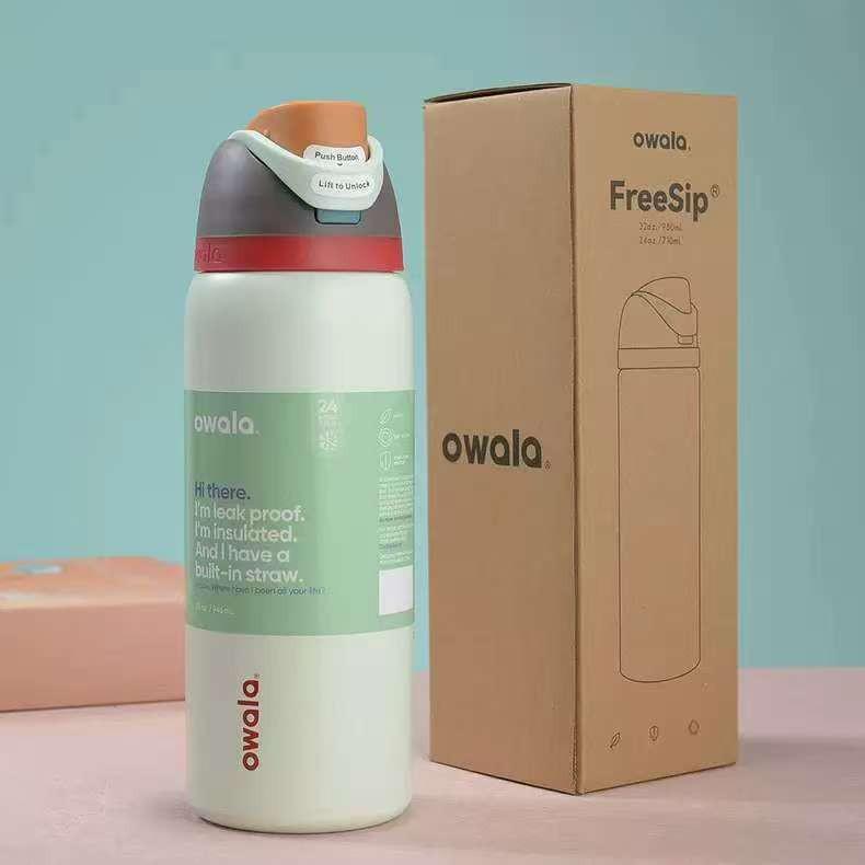 Large Capacity Stainless Steel Vacuum Insulated Fruit Cup & Sports Bottle