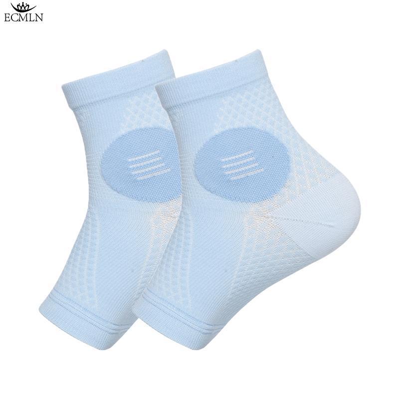 Unisex Compression Ankle Support Socks Compression Running Ankle Socks Wicking Cushioned Athletic Relief  Socks