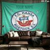 Benutzerdefinierte Name FC Hansa Rostock Gedruckte Wandteppich – Wandbehang für Schlafzimmer, Studentenwohnheime und Heimdekoration