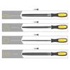 Metal Steel File 4 Pcs Large File 12 Pcs Needle Files 1 Multi-functional Brush Include Flat for Triangle Half-round Roun