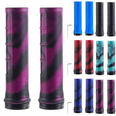 Mountain Bike Handlebar Covers – Camouflage Rubber - Grips, Soft Straight Tube Handlebar for Road Bikes