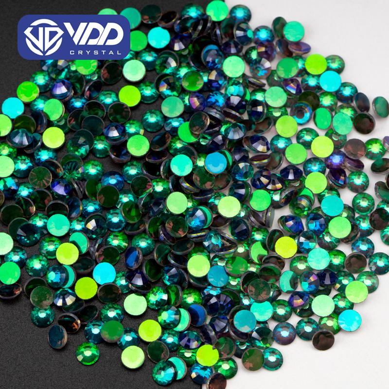 VDD Neue Farben SS4-SS30 Hochwertige Glas Kristall Strasssteine Glitzer Strass Flachrückseite Steine für Nagelkunst DIY Handwerk Dekoration