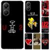 Coque de téléphone Rock Band U-U2 pour Xiaomi Poco X5 X6 X7 Pro F7 Ultra M7 Redmi 15 15C 13 13C 12 12C 10 10A 10C 9 9A 9C 9T Coque Poco X