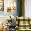 Cross-Border Crystal Wall Lamp: Modern Luxury for Living Room, Bedroom, and Aisle