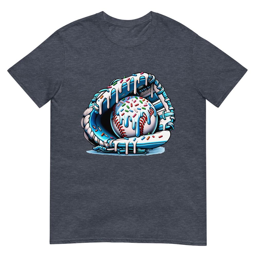 Baseball Drip Ice Cream Sprinkles Baseball Glove TShirt