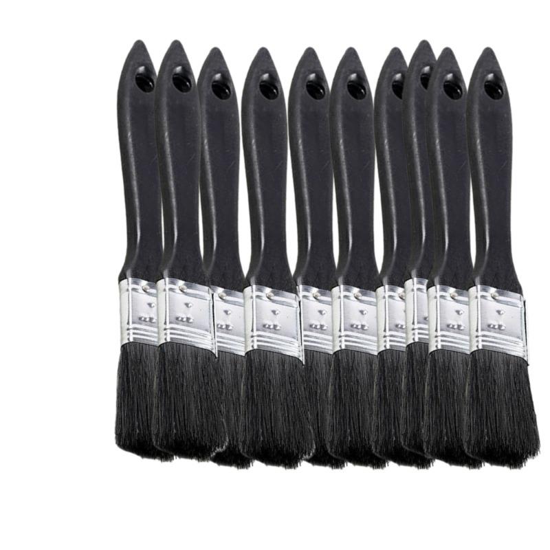 10pcs Brush, Brushes for Painting,, Stain Brushes for Wood, Bristle Paint Brush, Paint Brush, Chip Paint Brushes for Paint