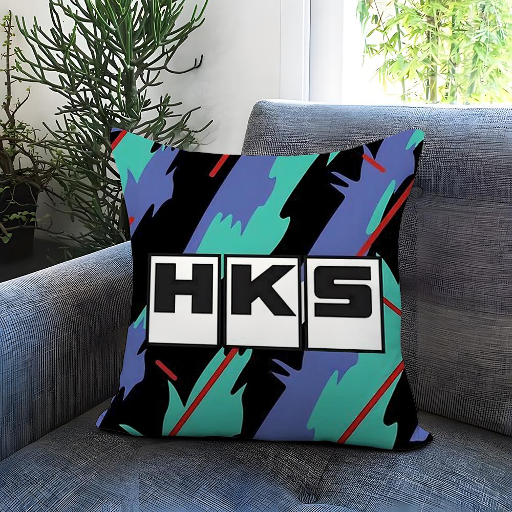 Retro Pattern H-HKS-S Cushion Cover Comfortable Reversible Pillow Cover Ideal for Car Sofa Bedroom & Beyond
