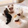 Niedliche Sitzende Kätzchen Plüschtiere Weiche Flauschige Cartoon Haustierkatze Puppe Schöne Büro Schreibtisch Dekoration Lustiges Geschenk An Familie Begleitung