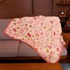 Marushin Moomin Little My Blanket in Herbal Pink, Cute Character Blanket, Fluffy and Stylish, 1475014300