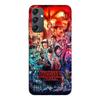 Phone Case - MANIACASE - Samsung Galaxy S23 FE - Silicone - Black - Stranger Things