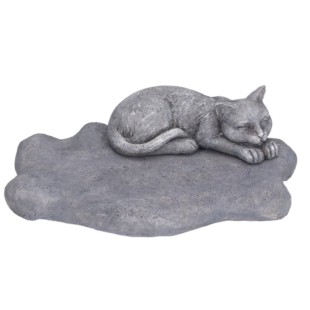 Pet Memorial Tombstone Imitation Stone Cat Dog Commemorative Resin Crafts Gravestone for Lawn Garden Outdoor Yard NEW