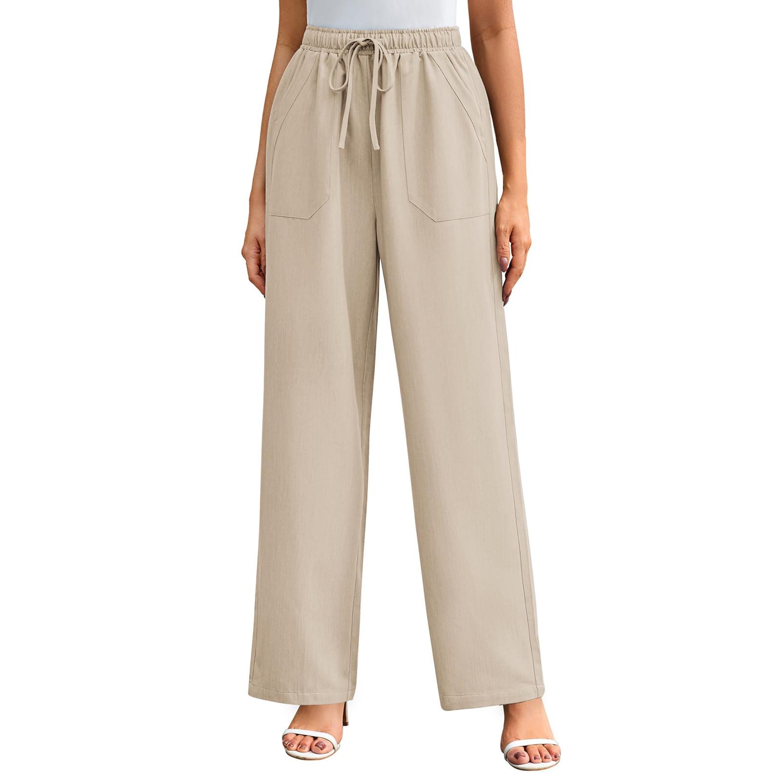 

Женские зимние спортивные штаны, однотонные повседневные брюки, женские флисовые спортивные штаны, широкие прямые брюки S белый