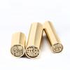 Customize Chinese Name Stamp Brass Personal Stamp Round Portable Exquisite Seal Teacher Painter Calligraphy Painting Brass Sello