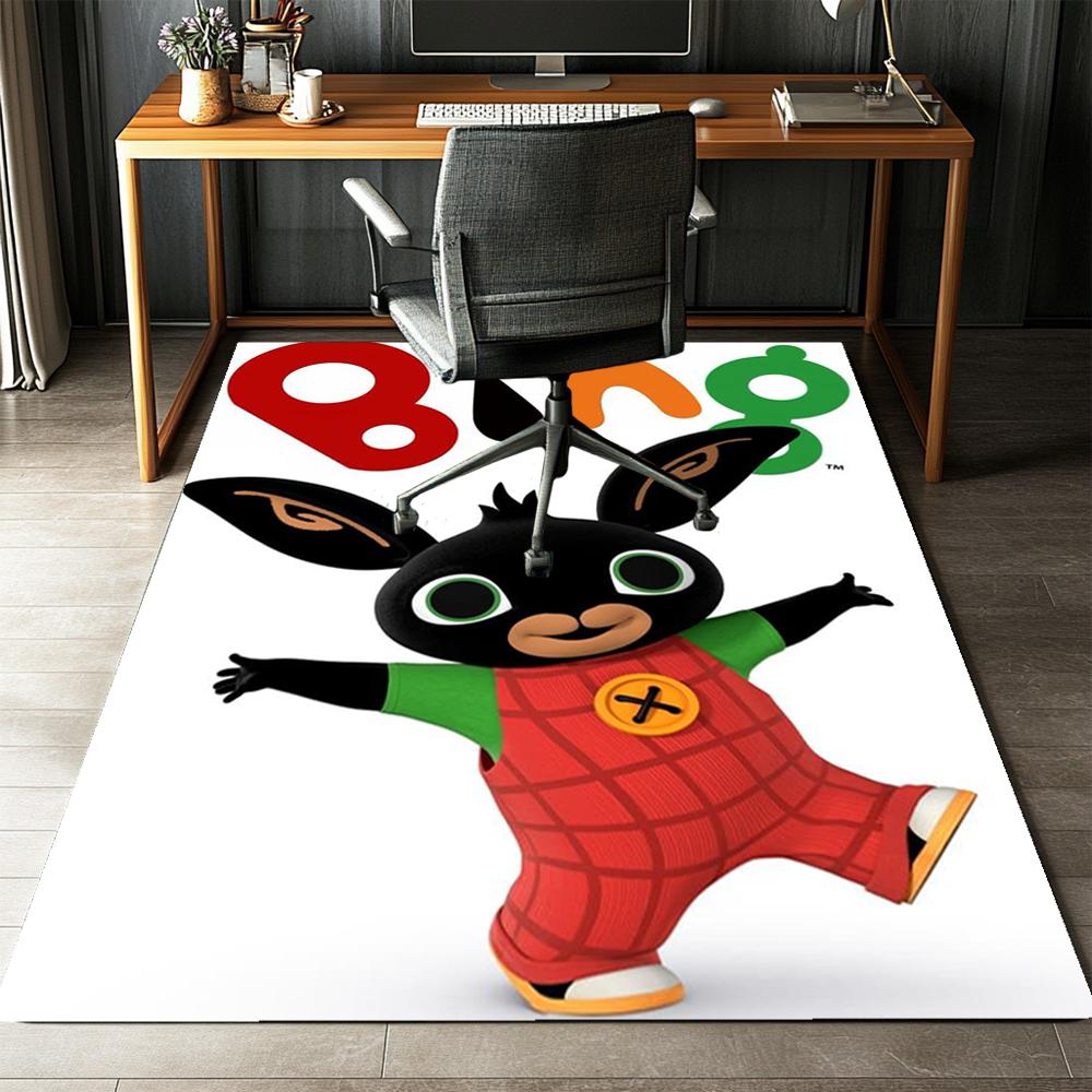 Bing Printed Carpet,Rug,for Office Chair Living Room Bedroom Kitchen Room Decor Gifts.