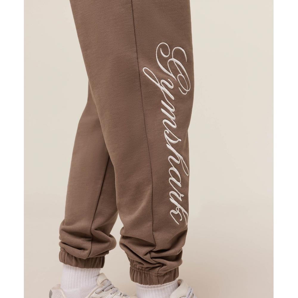 Gymshark All Seasons Graphic Jogger Soft Brown B5b5b Nbzv