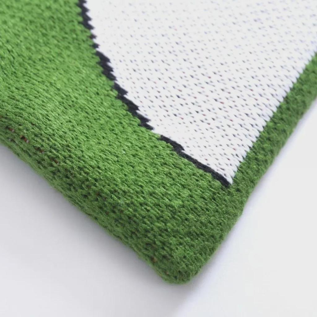 Women's Cartoon Knitted Tote - Autumn/Winter Fashion, Large Capacity Duck Design Wool Handbag