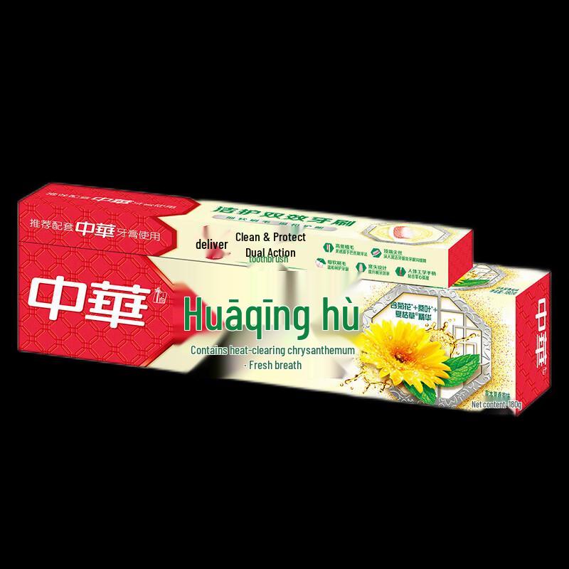 

Zhonghua Toothpaste & Toothbrush Oral Care Set