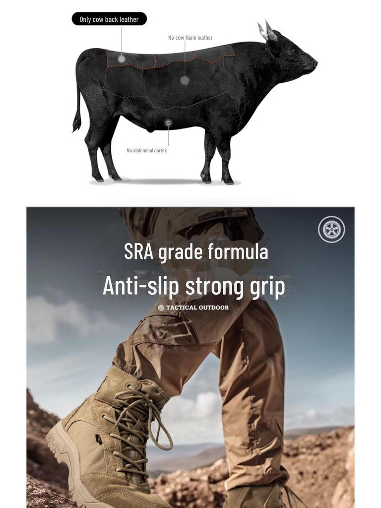 Buty taktyczne Freedom Soldier Ultra-Light Non-Slip Desert do treningu na świeżym powietrzu i wspinaczki górskiej