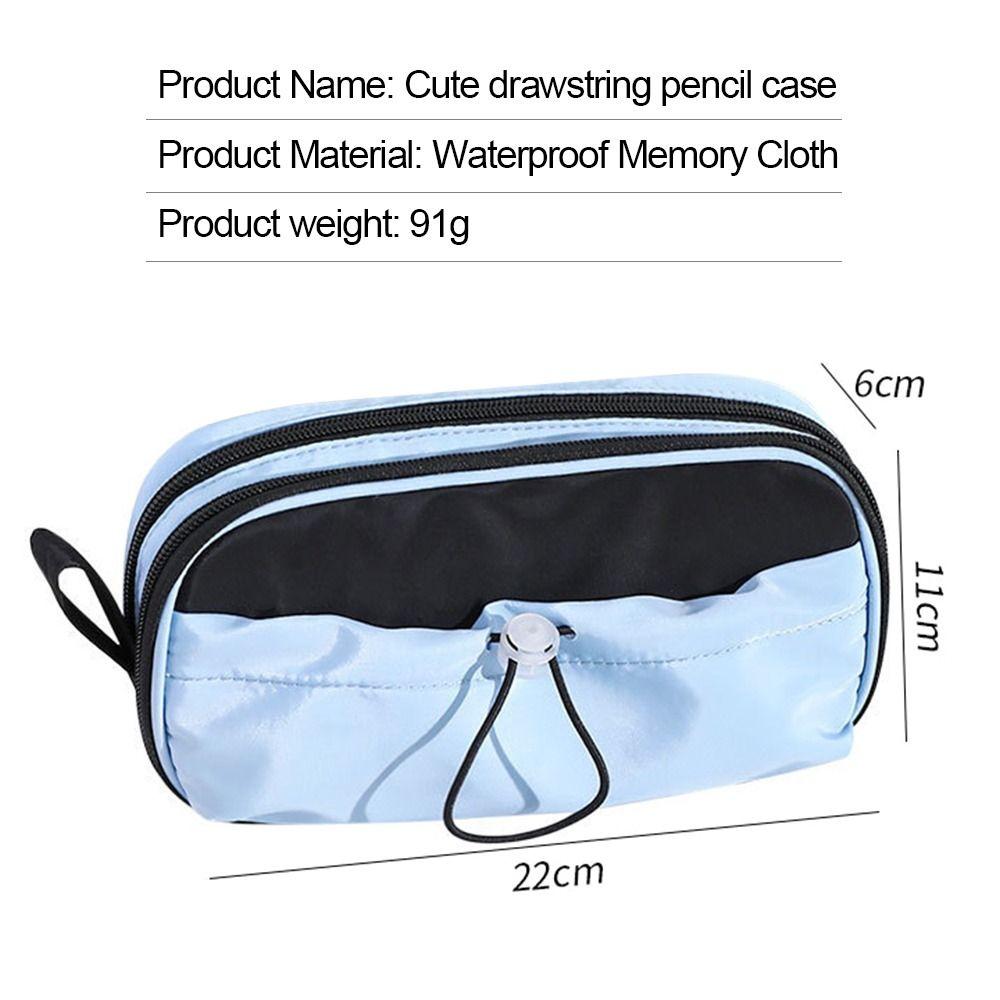 Large Capacity Pencil Pouch Portable Pen Bag New Stationery Organizer  School Supplies
