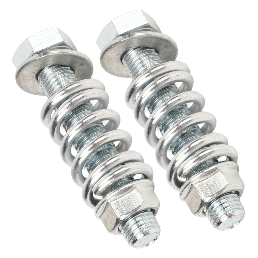 Exhaust Spring Bolt Nut M10x1.25 Tight Fixation Noise Reduction Manifold Bolt Kit for Exhaust Pipe Repair