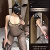 Sexy Lingerie Sexy Lace Perspective Hollowed-out Sexy Mesh Socks Tights Stockings Backless Onesie