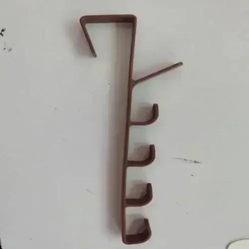 Bedroom Door Hanger Clothes Hanging Rack Over The Door Plastic Home Storage Organization Hooks Purse Holder for Bags