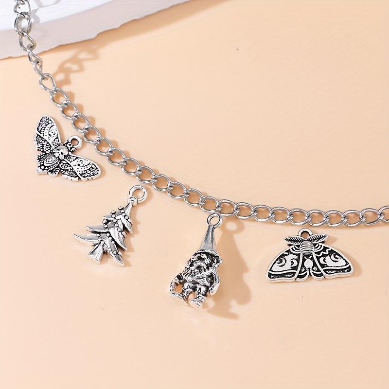 15Pcs Silver Plated Christmas Tree Charms Pendants For Jewelry Making Diy Handmade Necklace Earrings Key Chain Accessories
