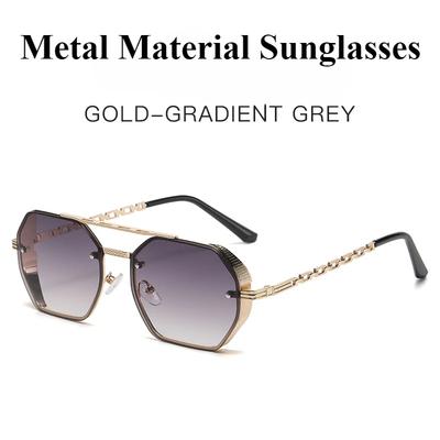 Metal Chain Sunglasses  Advanced Multi Sided Double Beam Sunglasses Eyeglass Legs Sunglasses & Accessories