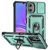 For Samsung Galaxy A07 Case Slide Lens Protector Armor Phone Cover for Sumsung A07 A 07 GalaxyA07 4G Ring Stand Shockproof Funda