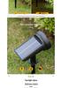 Solar Rainproof Lawn & Garden Spotlight: Outdoor Courtyard Decoration and Landscape Lighting.
