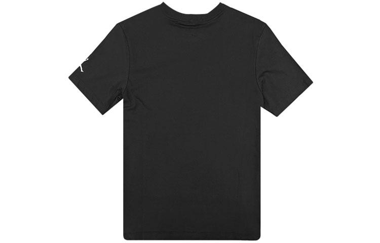 Jordan T Shirts Men's Black Crew Neck Moderate CZ2349-010